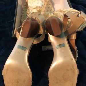 Gorgeous ankle strap bling for the win!